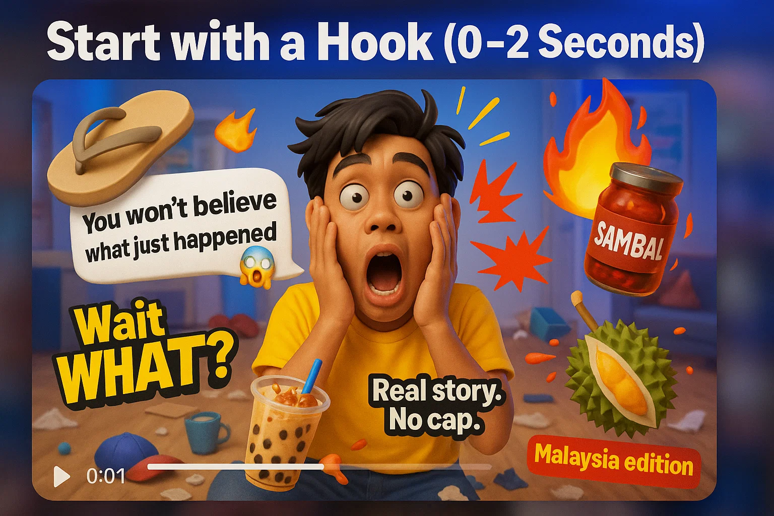 Tiktok Video initial Hooks