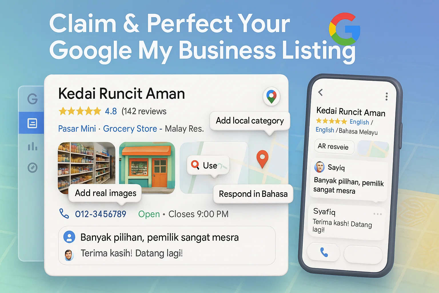 Google My business listing 
